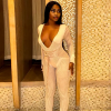Casual Knit Stripe V-Neck Slim Fit Ankle-Length High Street Sweater Jumpsuits - Image 9