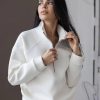 Casual Long Sleeve Solid Color Fleece Pullover Hooded Sweatshirt 2-Piece Set - Image 2