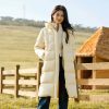 Casual Three-Proof Versatile Long Length Loose Hooded Coat - Image 2