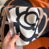 Luxury Floral Design Quality Cashmere Thick Warm Scarf - Image 8