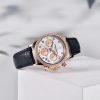 PAGANI DESIGN Automatic Quartz Sapphire Glass Leather Multifunctional Waterproof Watch - Image 5