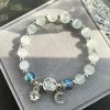Star Chain Tassel Design Beads Elastic Rope Bracelet - Image 3