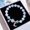 Star Chain Tassel Design Beads Elastic Rope Bracelet - Image 2