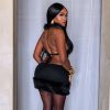 Trendy Hollow Out Backless Halter Tank Tops 2 Piece Set - Image 3