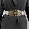 Vintage High Quality Waist Stretch Buckle Elastic Belts - Image 2