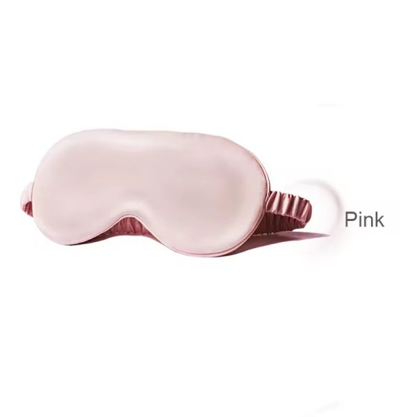 3D Satin Fabric Shade Soft Breathable Eyeshade Sleeping Bandage on Eyes For Sleeping - Image 3