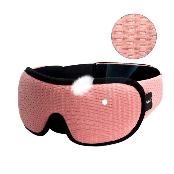 3D Sleeping Mask Block Out Light Sleep Mask For Eyes Soft Sleeping Aid Eye Mask - Image 4