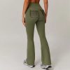 Trendy Bell-bottoms Tights High Waist Wide-leg Flared Pants - Image 6