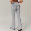 Trendy Bell-bottoms Tights High Waist Wide-leg Flared Pants - Image 3