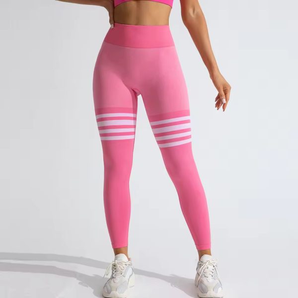 Athletic Workout Elastic Yoga Fitness Tights Leggings - Image 5