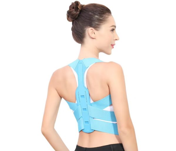 Brace Support Belt Adjustable Clavicle Spine Back Shoulder Lumbar Posture Correction - Image 6