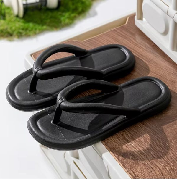 Candy Color Flip Flops Cosy Slides Lithe Soft Indoor Home Slippers - Image 3