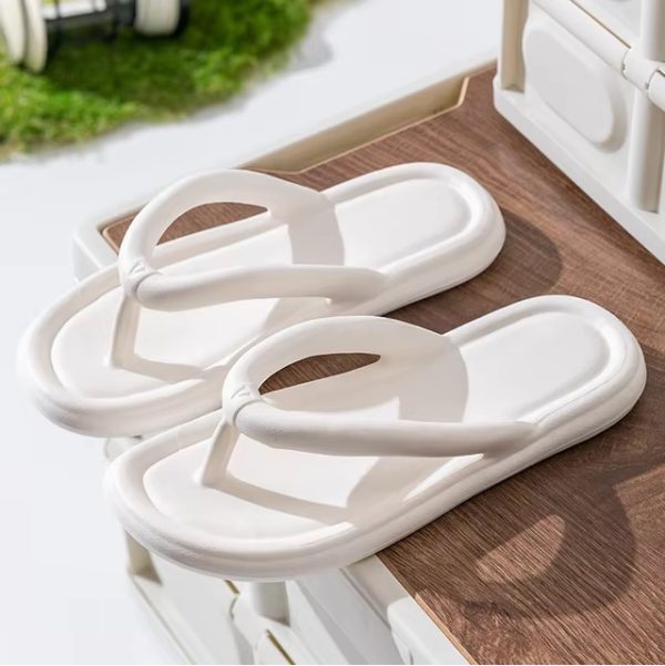 Candy Color Flip Flops Cosy Slides Lithe Soft Indoor Home Slippers - Image 5