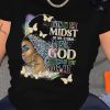 Casual Cartoon Portrait And Letter Print Plus Size T-Shirt - Image 2
