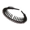 Casual Rhinestone Hair Hoops Bands Tooth Elastic For Shiny Hair Headbands - Image 4