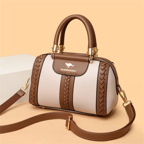 Casual Silt Pocket High Quality Leather Versatile Messenger Shoulder Crossbody Bags - Image 14