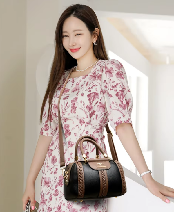 Casual Silt Pocket High Quality Leather Versatile Messenger Shoulder Crossbody Bags - Image 7