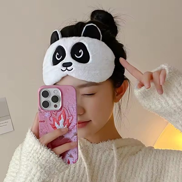 Cute Blindfold Eye Band Aid Cover Cotton Bandage For Sleeping Relax Night Dream Mask