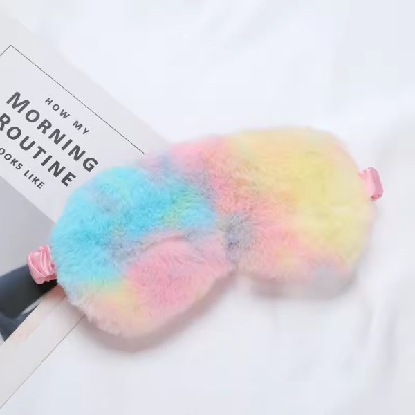 Cute Love Cloud Eye Cover Plush Mask Eyepatch Nap Health Eye Cover - Image 10