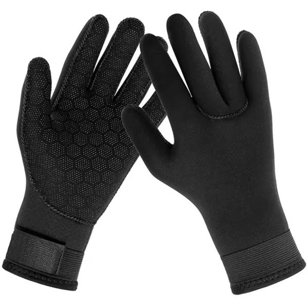 Diving Surfing Gloves 3mm Neoprene Thermal Anti Slip Flexible For Swimming Gloves