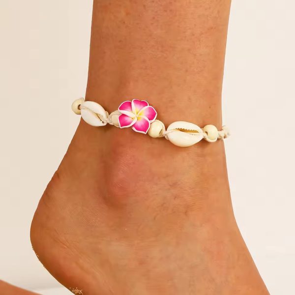 Flower Beach Leg Zinc Alloy Chain Foot Jewelry Ankle Bracelet - Image 2