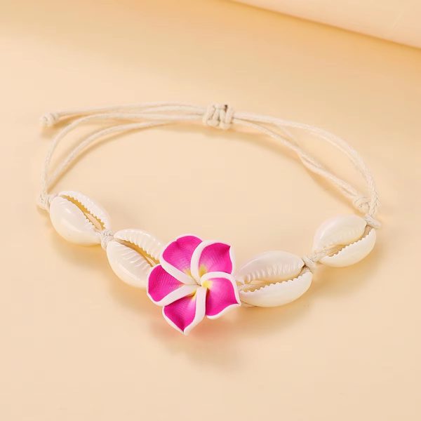 Flower Shell Beach Charm Barefoot Ankle Bracelet Leg Chain Foot Jewelry - Image 4