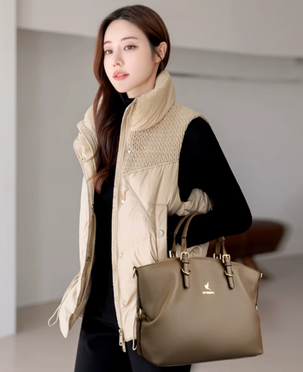 Casual Genuine Designer Soft Leather Tote Shoulder Crossbody Bags - Image 9