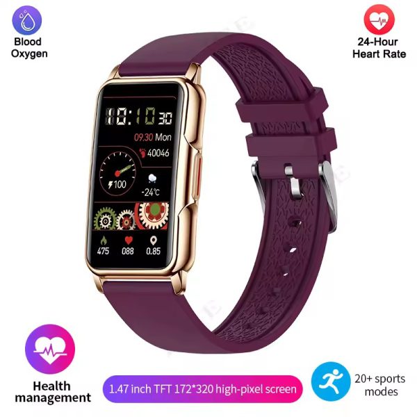 Heart Rate Blood Oxygen Waterproof Sport Smart Band Bracelet Watch - Image 6