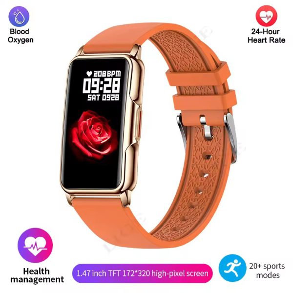 Heart Rate Blood Oxygen Waterproof Sport Smart Band Bracelet Watch - Image 5