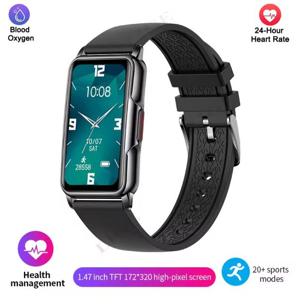 Heart Rate Blood Oxygen Waterproof Sport Smart Band Bracelet Watch - Image 3