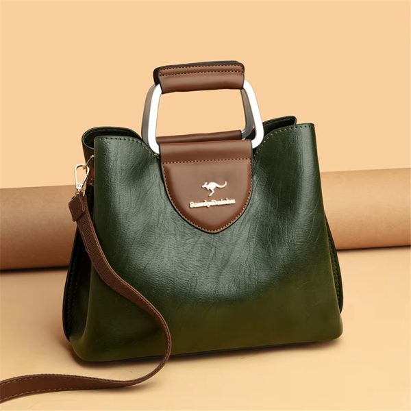 Luxury Designer High Quality Leather Handbags Tote Bag - Image 5