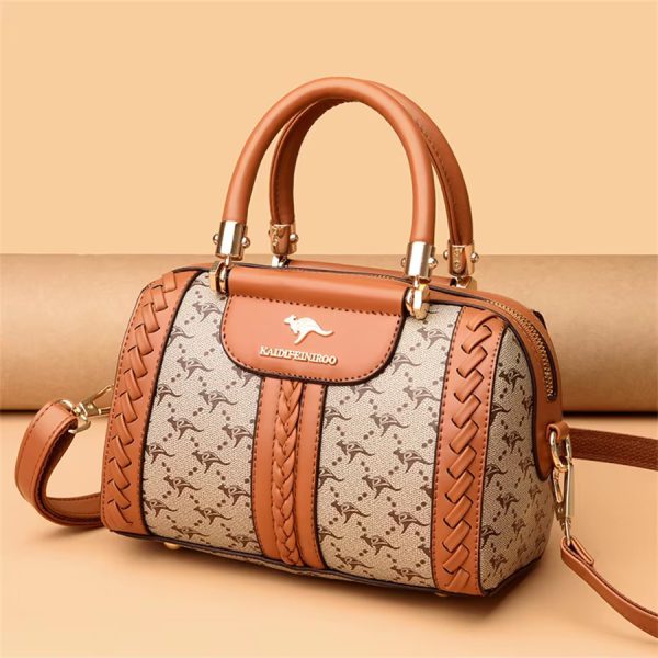 Luxury Semi woven style Sac A Main Designer Shoulder Messenger Handbags - Image 2