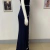 Luxury Sequins sleeveless Cocktail Party Evening Long Celebrity Dress - Image 3