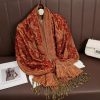 Luxury Cashmere Pashmina Wrap Warm Cotton Stoles Scarf - Image 3