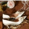 Pointy High Heels Fashion French Temperament Bridesmaid Shoes  Pumps - Image 4