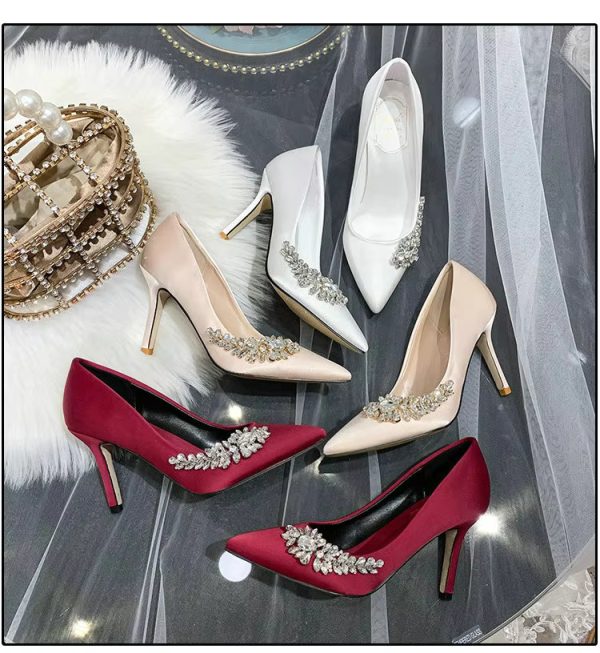 High Heels Fashion High Heels Bridesmaids Shoes Heels - Image 9