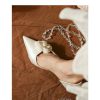 Pointy High Heels Fashion French Temperament Bridesmaid Shoes  Pumps - Image 6