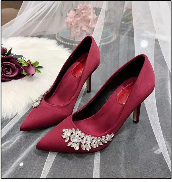 High Heels Fashion High Heels Bridesmaids Shoes Heels - Image 5