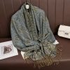 Luxury Cashmere Pashmina Wrap Warm Cotton Stoles Scarf - Image 4