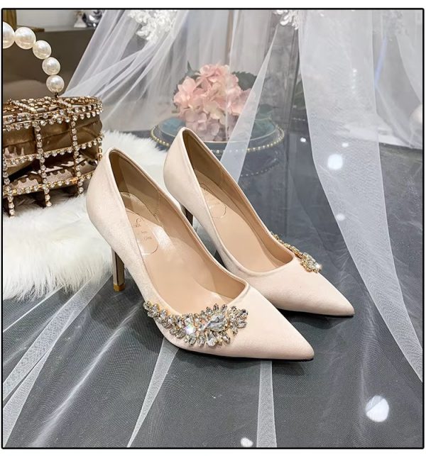 High Heels Fashion High Heels Bridesmaids Shoes Heels - Image 18