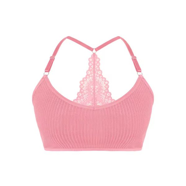 Trendy Backless Ribbed Breathable Bras Underwear - Image 5