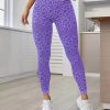 Trendy High Waist Leopard Seamless Yoga Leggings - Image 5