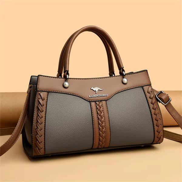 Trendy Multi Layered High Quality Soft Leather Messenger Shoulder Crossbody Bag - Image 13