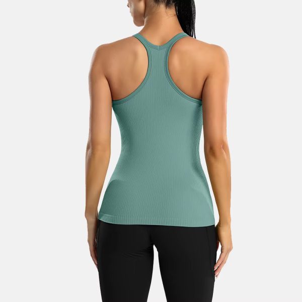 Trendy U-Neck Basic Breathable Camisole Sportswear - Image 5