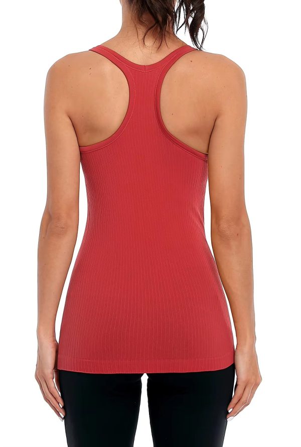 Trendy U-Neck Basic Breathable Camisole Sportswear - Image 7