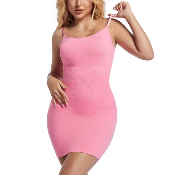 Tummy Control Adjustable Spaghetti Full Slip Seamless Body Shaper Shapewear Slips for Under Dresses - Image 7