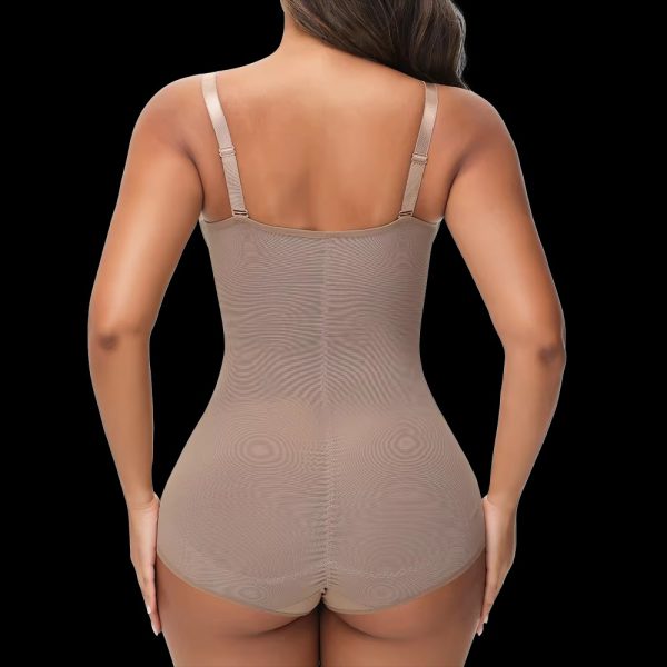 V Neck Tummy Cross Shaping Open Crotch Shapewear Slimming Underwear - Image 5