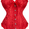 Vintage Gothic Shapewear Overbust Corset Tops - Image 6
