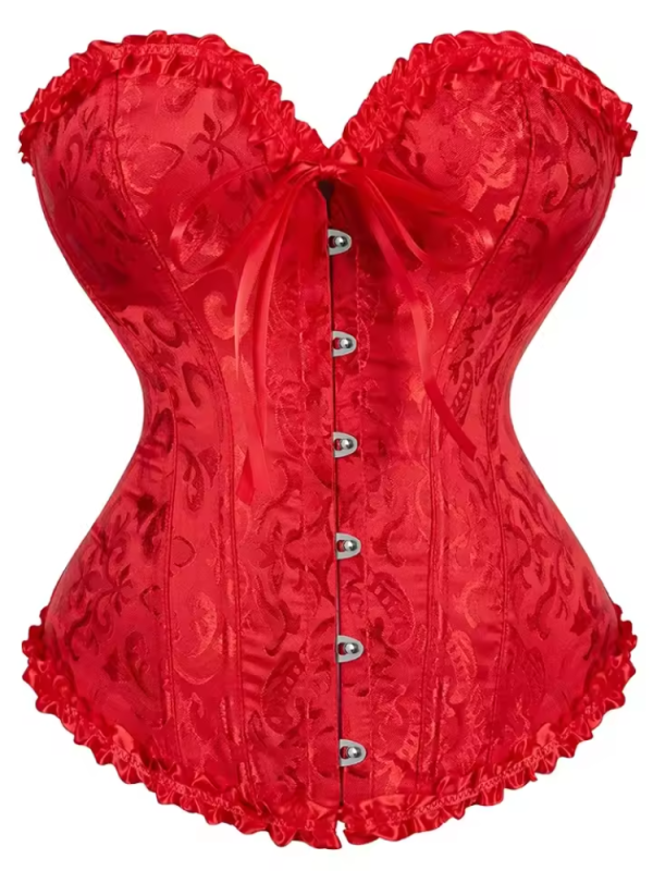 Vintage Gothic Shapewear Overbust Corset Tops - Image 6