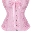 Vintage Gothic Shapewear Overbust Corset Tops - Image 3
